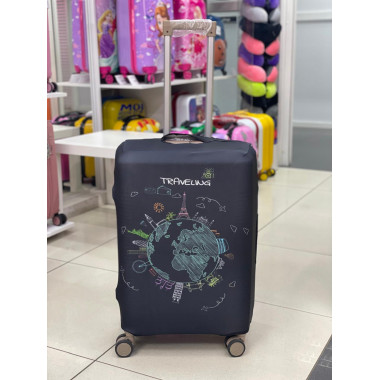 Чехол для чемодана плотный, размер M (арт. 84406)