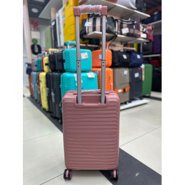 Чемодан 20 дюймов Proxis розовый из полипропилена (ручная кладь)