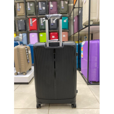 Чемодан 28 дюймов Shell черный из полипропилена